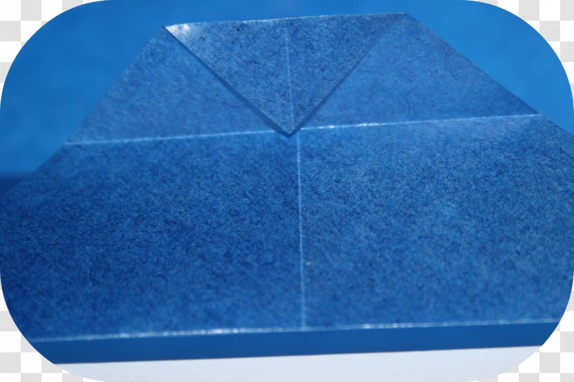Plastic Angle - Electric Blue Transparent PNG