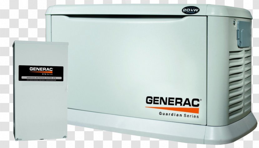Standby Generator Generac Power Systems Electric Transfer Switch Emergency System - Outage - New Items Transparent PNG