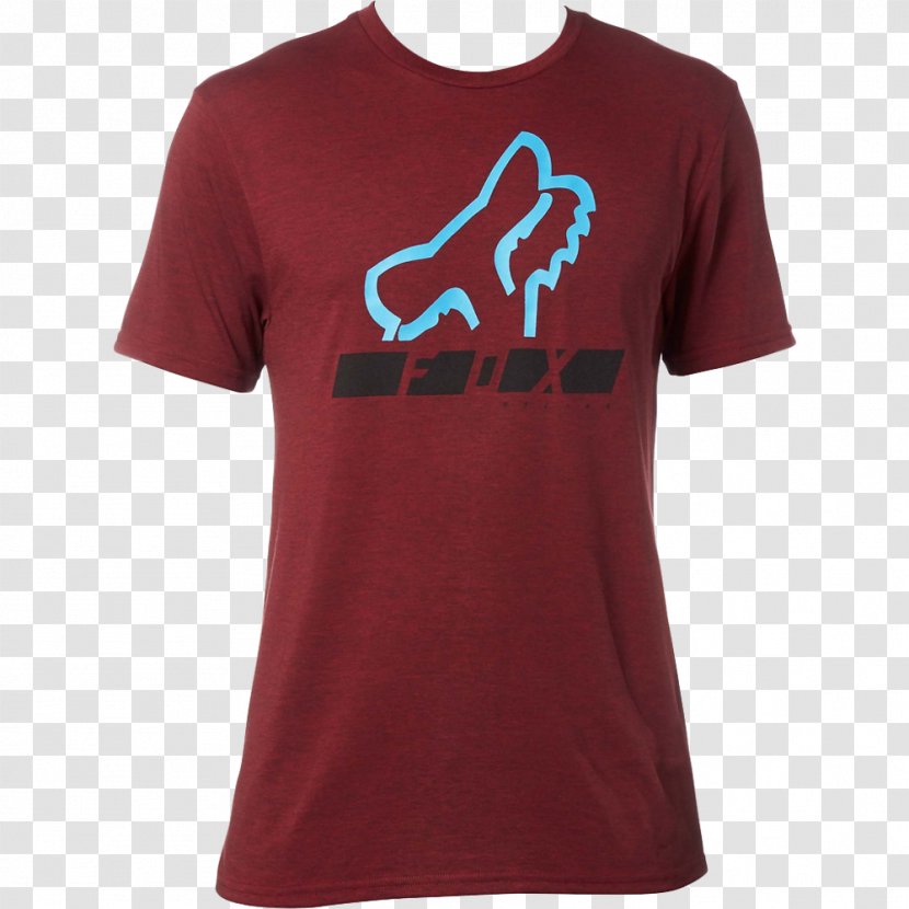 T-shirt Sleeve Clothing Fox Racing - Neck Transparent PNG