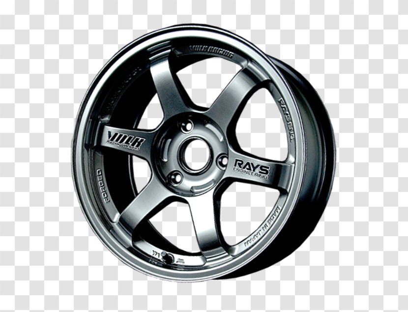 Alloy Wheel Rays Engineering Car Motor Vehicle Tires Smart - Wheels Transparent PNG