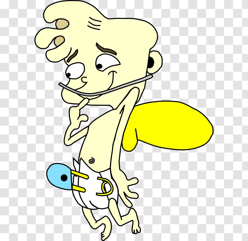 Mammal Yellow Line Art Human Behavior Clip - Vertebrate - Pic Of Cupid Transparent PNG