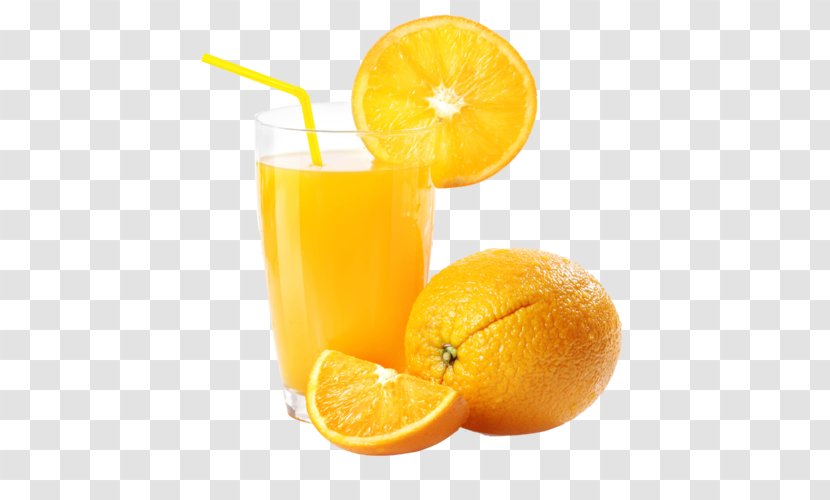 Orange Juice Drink Milkshake - Citric Acid Transparent PNG