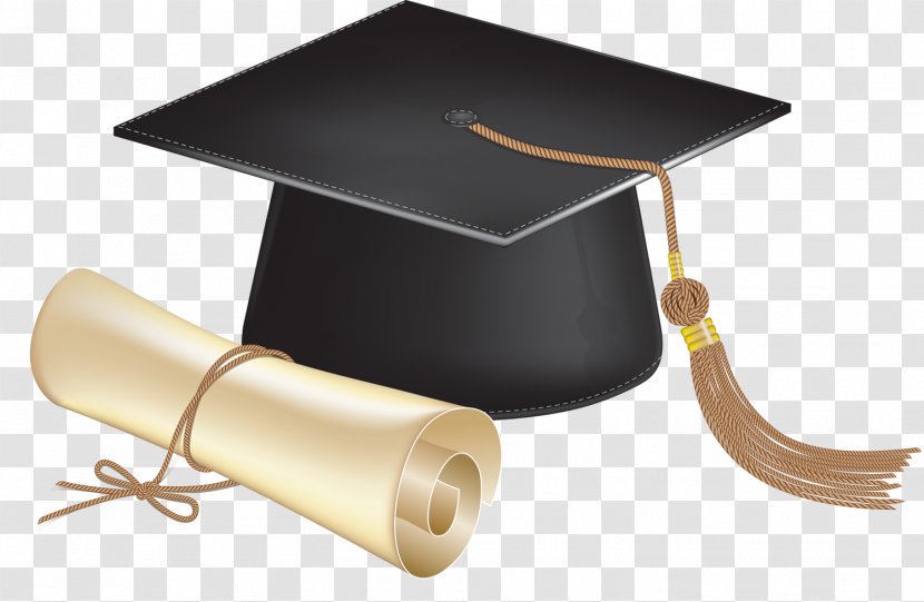 Graduation Ceremony Square Academic Cap Diploma Dress - High School Transparent PNG