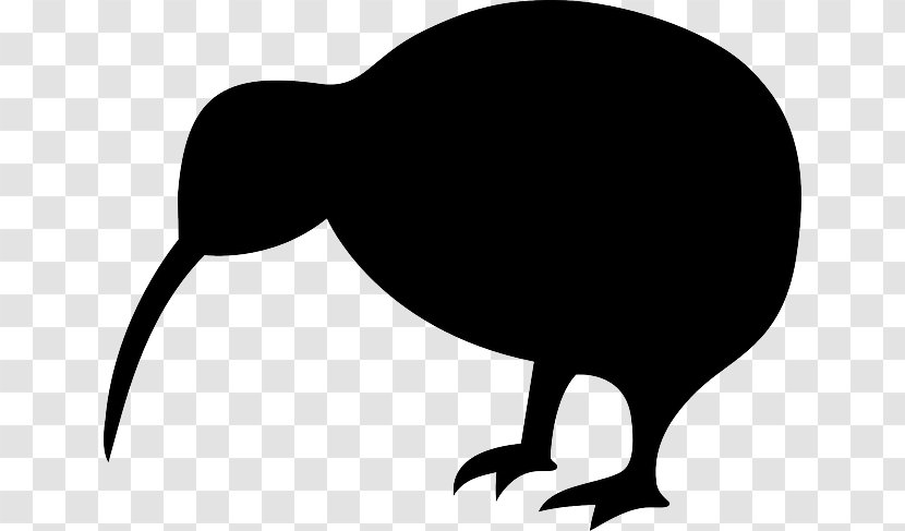 Silhouette Bird New Zealand Clip Art - Birds Cartoon Transparent PNG