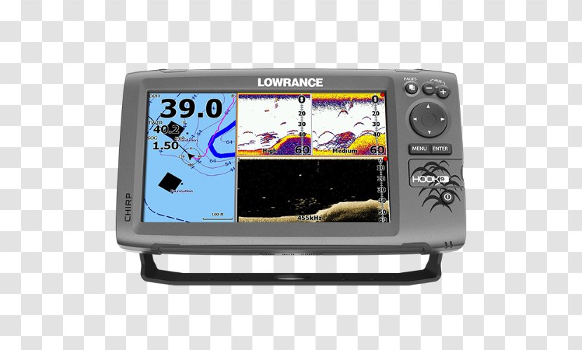 Fish Finders Chartplotter Global Positioning System Lowrance Electronics Sonar - Accessory - Fishing Transparent PNG