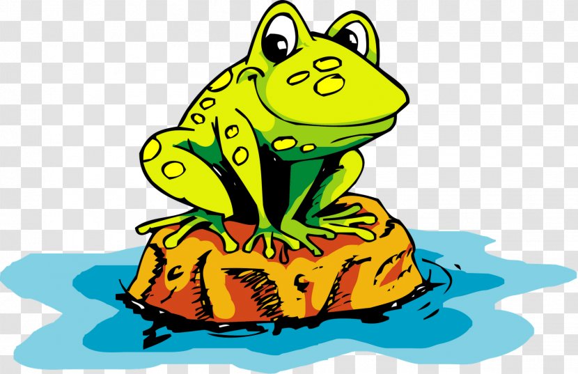 Frog Toad Cartoon - Tree Transparent PNG