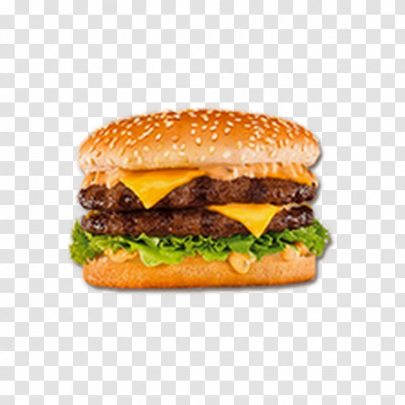 McDonald's Big Mac Hamburger Cheeseburger Carl's Jr. Hardee's - Fried Food - Restaurant Transparent PNG