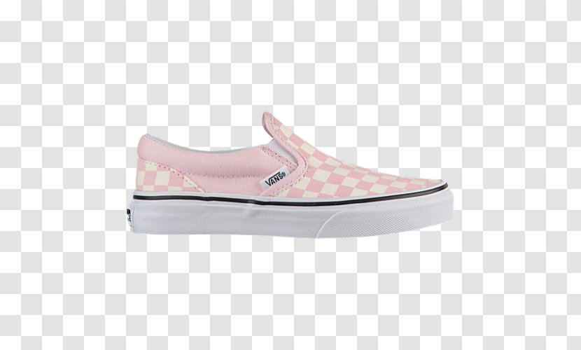 Sports Shoes Slip-on Shoe Vans Men's Classic Skate Checkerboard Zephyr Pink US Women U - Slipon - Adidas Transparent PNG