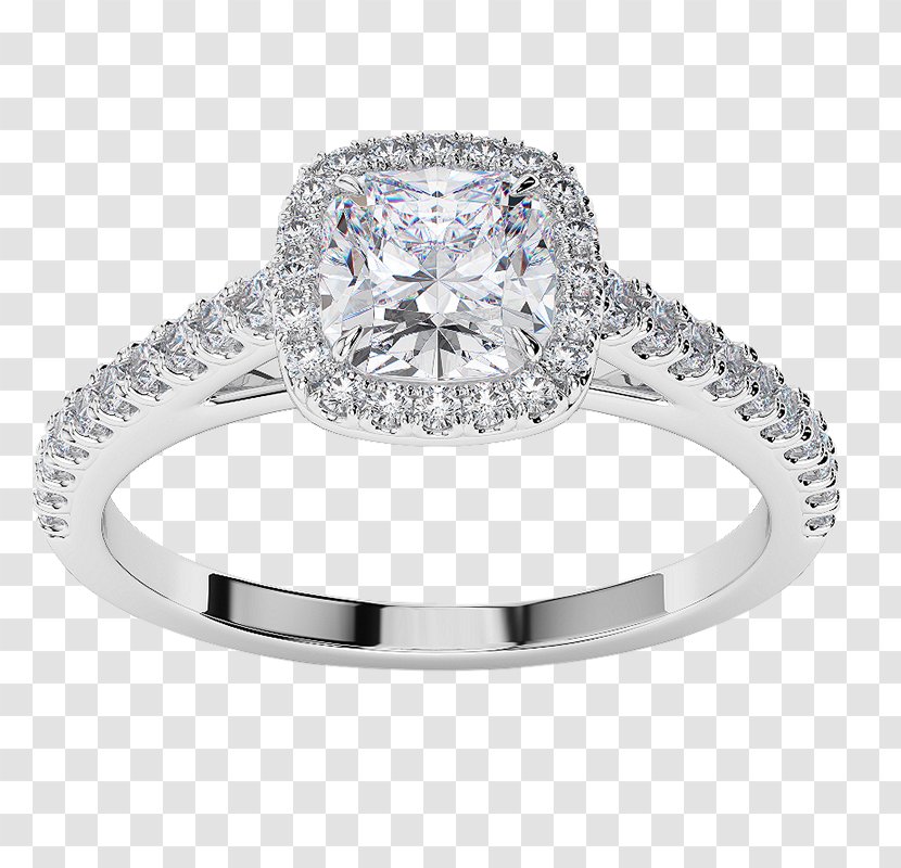 Diamond Engagement Ring Gold Carat - Will You Merry Me Transparent PNG