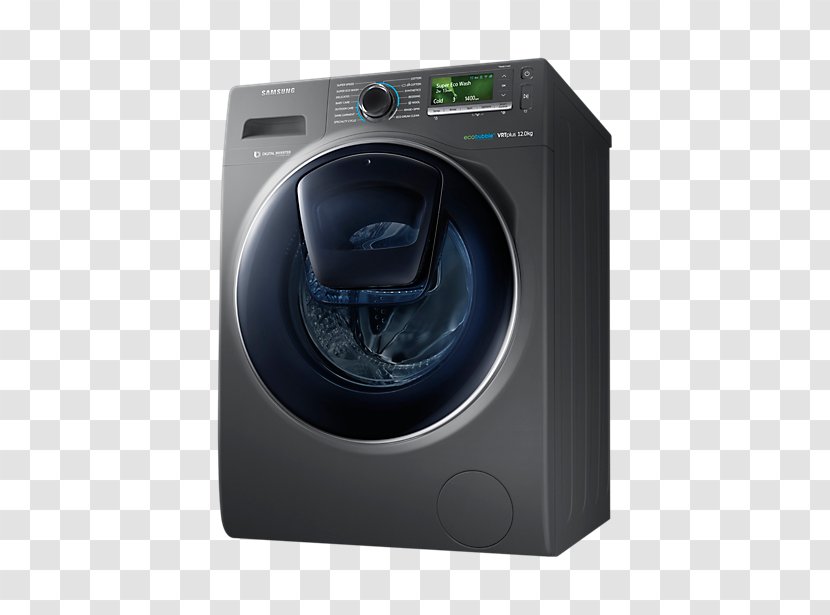 Washing Machines Samsung WW12K8412OX Home Appliance Clothes Dryer - Machine Appliances Transparent PNG