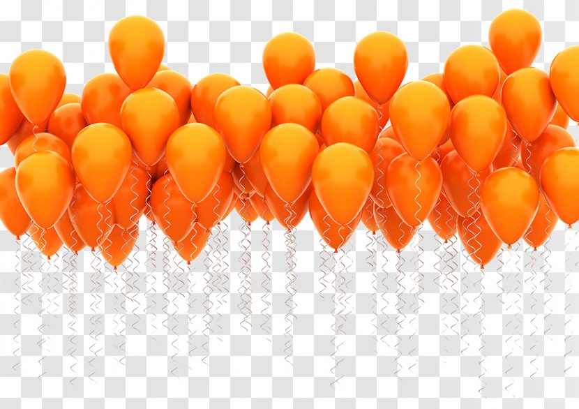 Toy Balloon Airplane Stock Photography - Orange Floating In The Air Transparent PNG