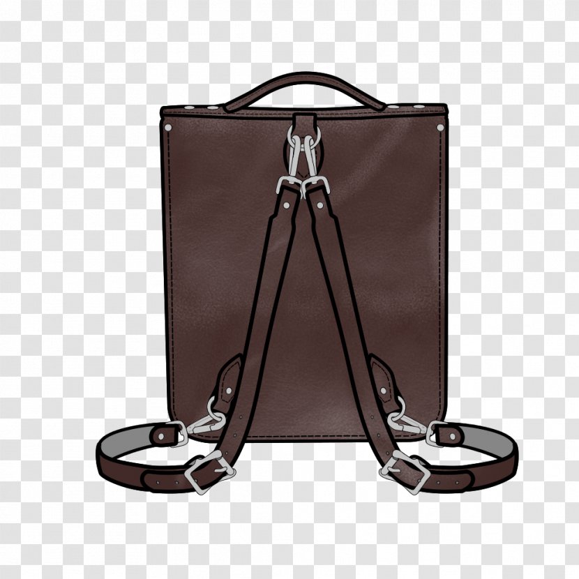 Metal - Leather Backpack Transparent PNG