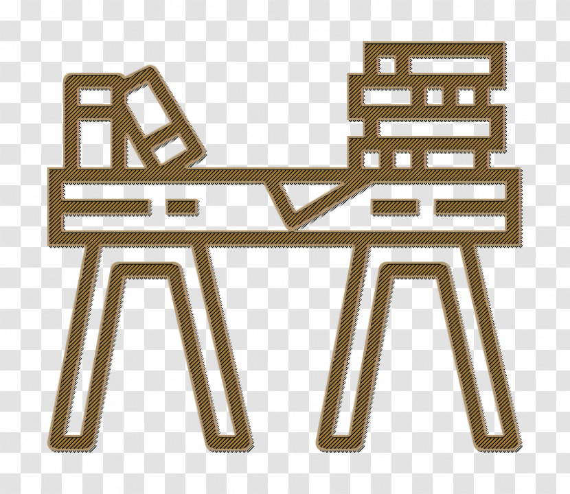 Desk Icon Bookstore Icon Studio Icon Transparent PNG