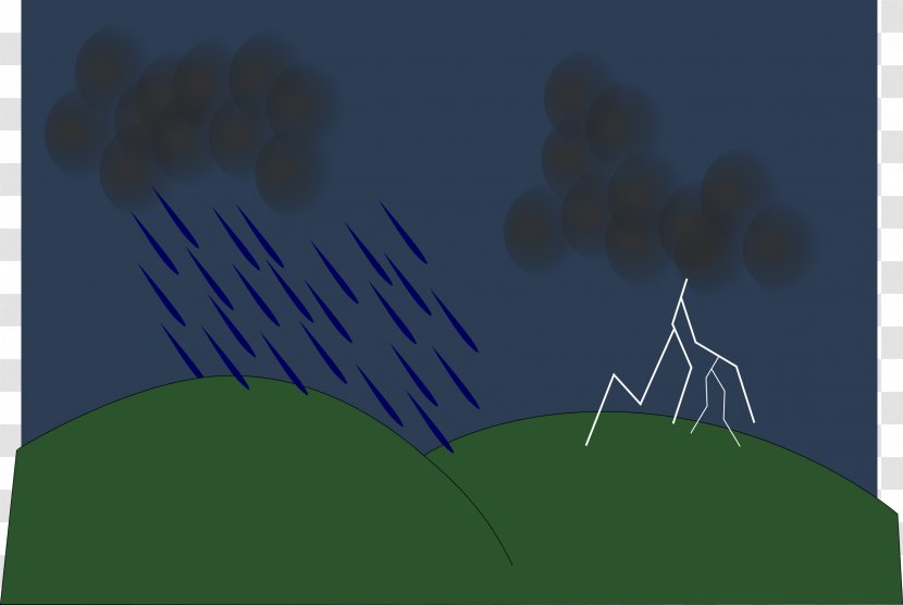 Rain Thunderstorm Clip Art - Weather Forecasting Transparent PNG
