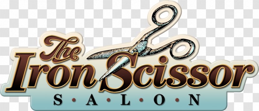 The Iron Scissor Salon Beauty Parlour North Oak Park Boulevard Logo Brand - Spa Flyer Transparent PNG