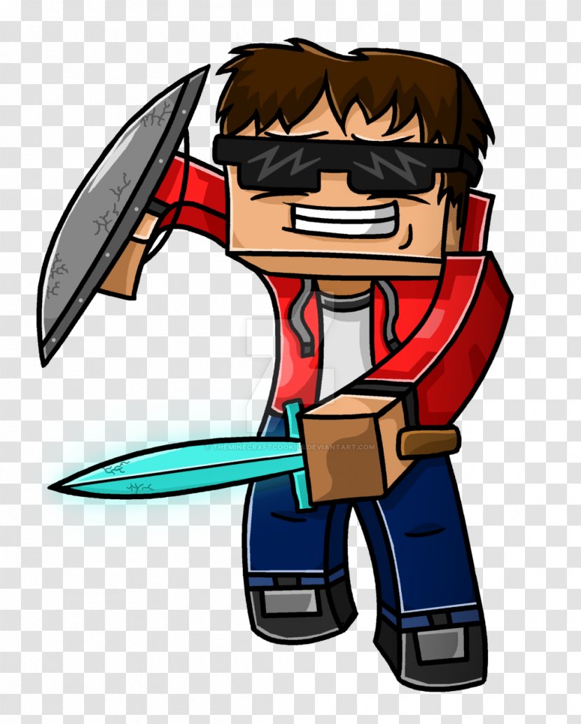 Minecraft Avatar DeviantArt Digital Art - Cool Transparent PNG