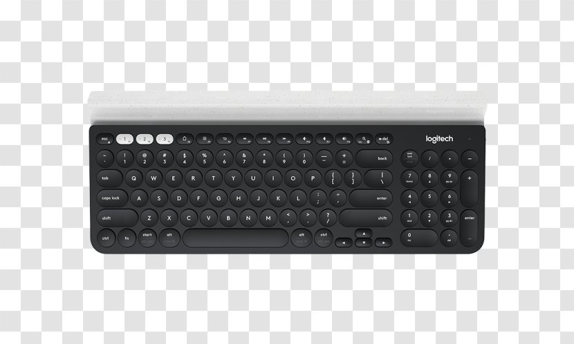 Computer Keyboard Mouse Wireless Logitech K780 Multi-Device - Electronic Device - External Sending Card Transparent PNG