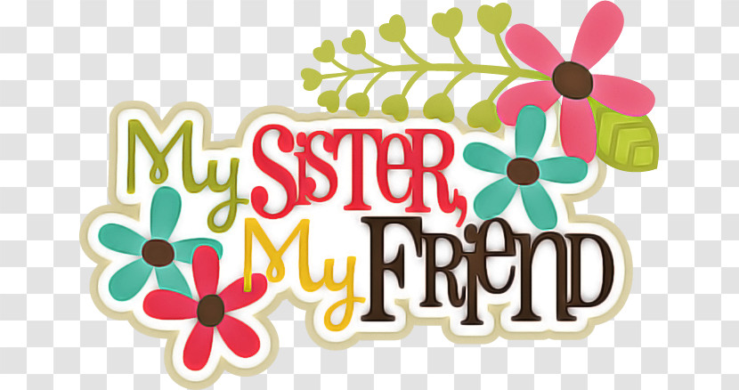 Scrapbooking Cricut Sister Friendship Transparent PNG