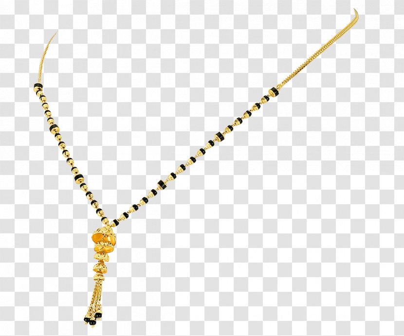 Necklace Body Jewellery Line - Yellow Transparent PNG