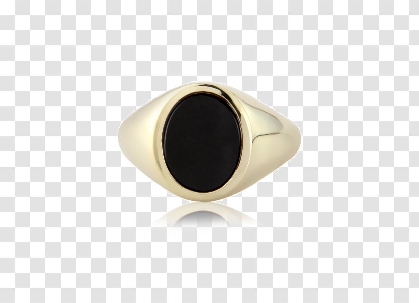 Onyx Ring Colored Gold Silver - Stone Transparent PNG