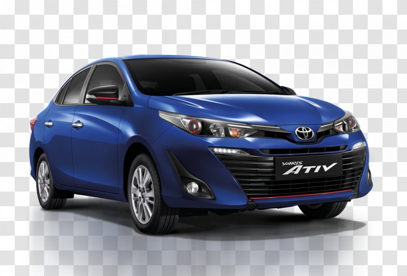 2018 Toyota Yaris Etios Vios Car - Automotive Exterior - Thailand Transparent PNG