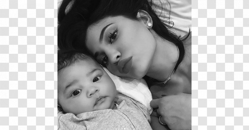 Kylie Jenner Kris Infant Mother Selfie - Flower Transparent PNG