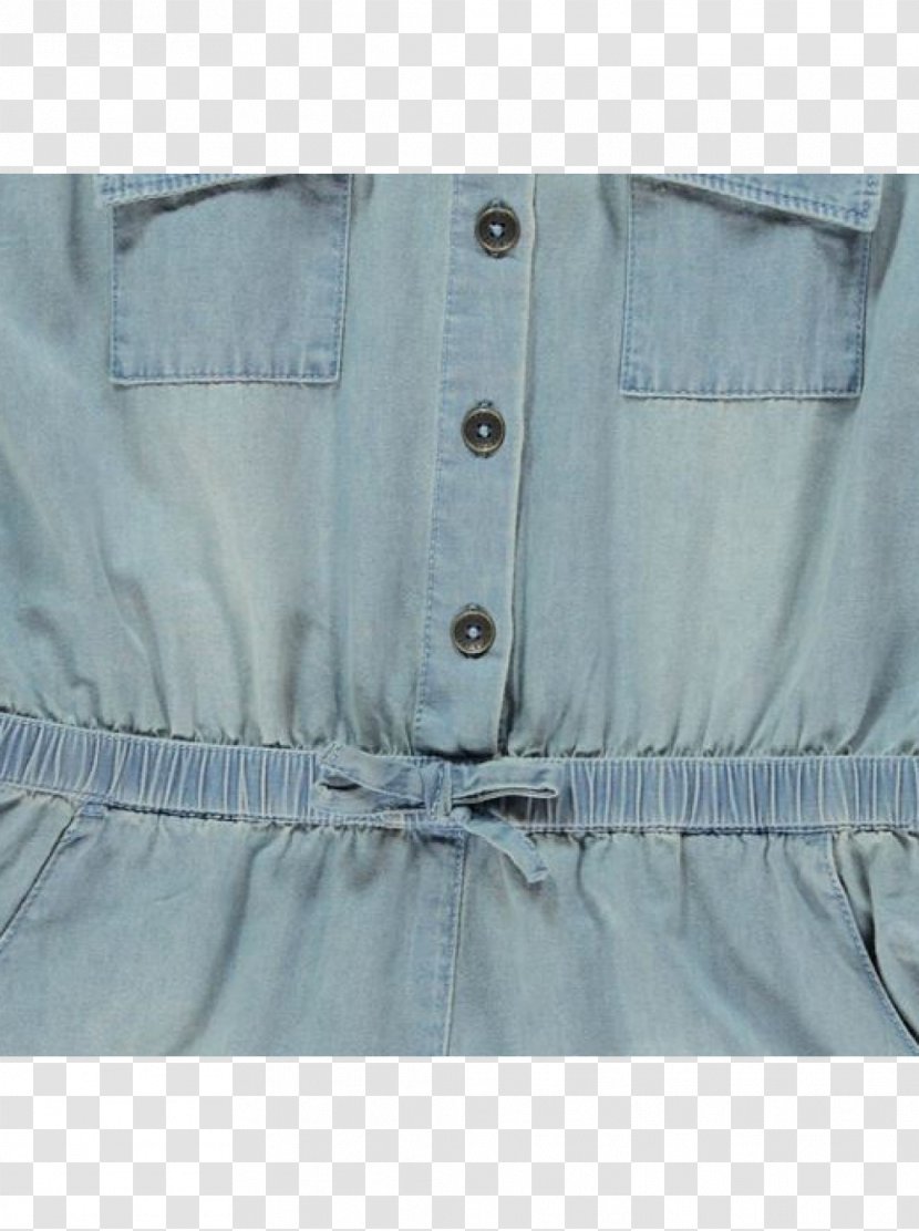 Button Denim Outerwear Jeans Collar - Pocket Transparent PNG