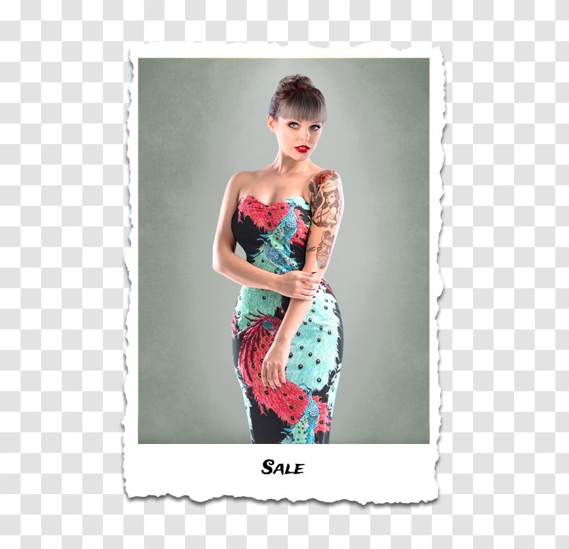 Fashion Design Photo Shoot Cocktail Dress - Heart - Peacock Transparent PNG