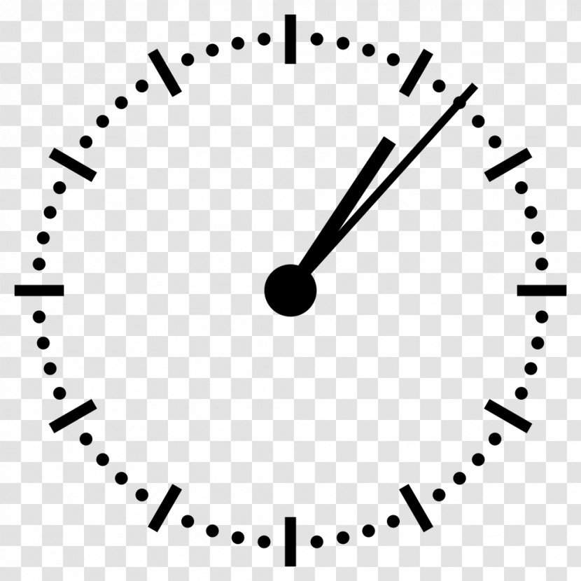Clock Face Time Mantel - Flower Transparent PNG