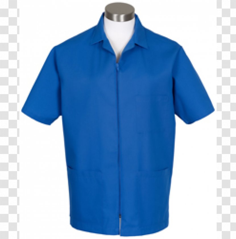 T-shirt Polo Shirt Smock-frock Zipper - Active Transparent PNG