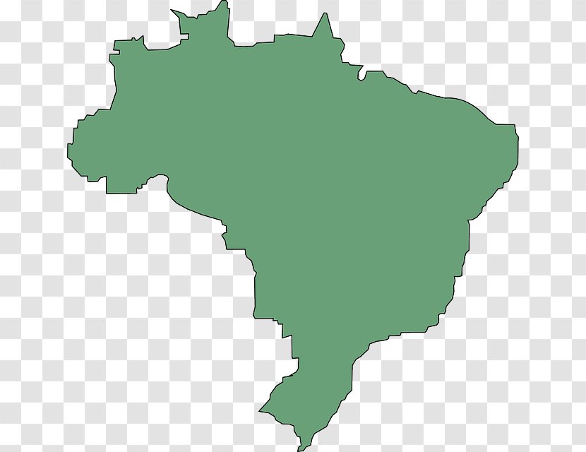 Flag Of Brazil Map Clip Art Transparent PNG