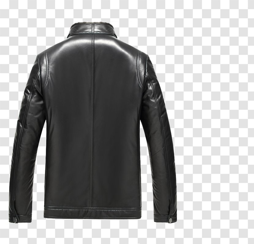 Leather Jacket Hoodie Adidas Coat Transparent PNG