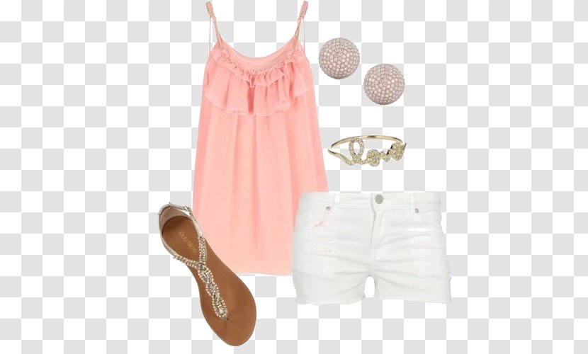 Dress Shorts Designer - Watercolor - Pink Girls Summer Sling Department Transparent PNG