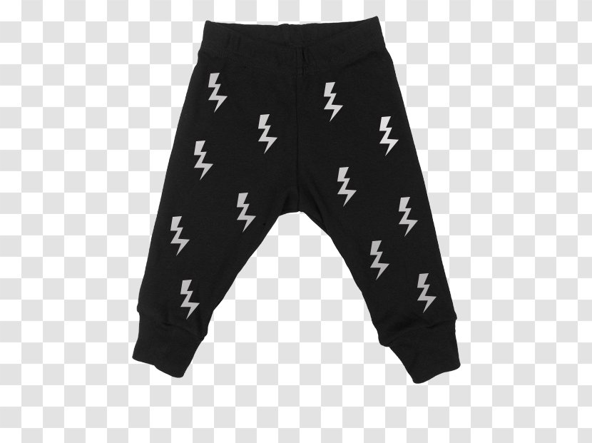 Pants Black M - Trousers - Lightning Transparent PNG