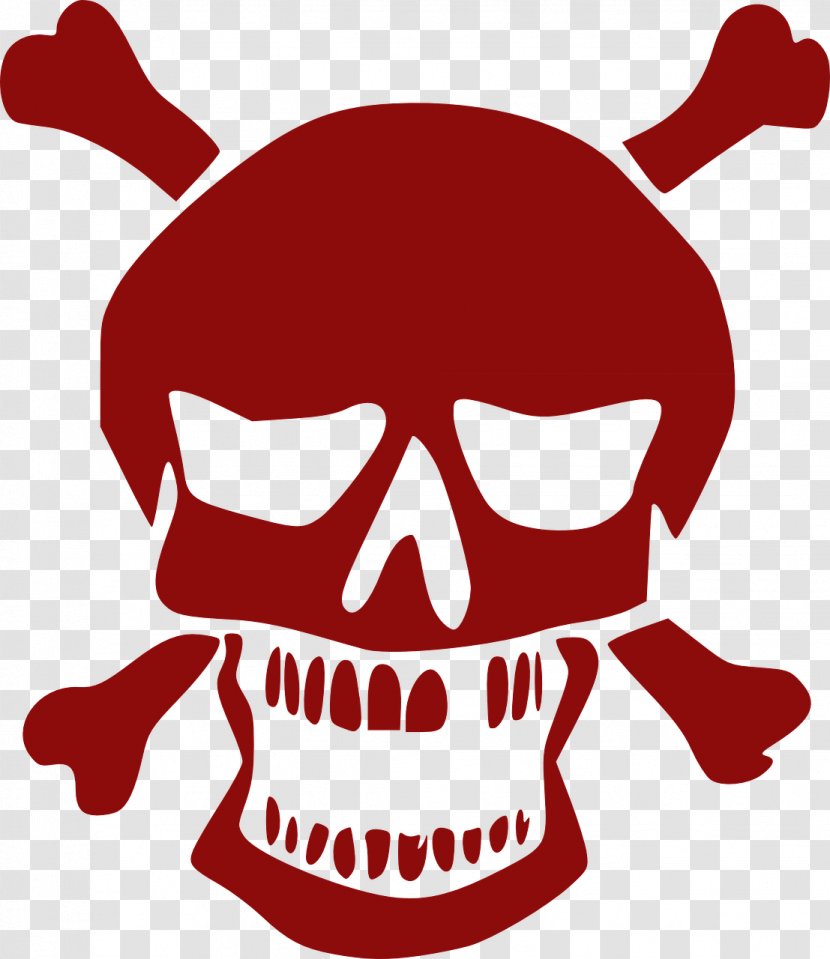Skull Human Skeleton Clip Art - Fictional Character - Pirate Hat Transparent PNG