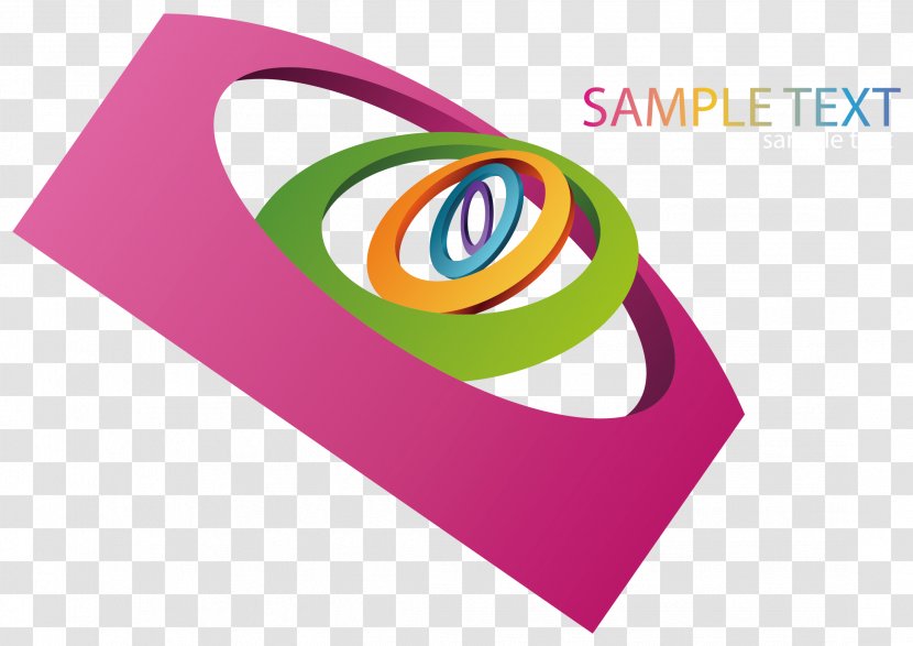 3D Computer Graphics Three-dimensional Space Circle - Color - Circular Background Vector Transparent PNG