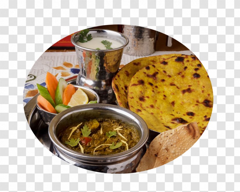Punjabi Cuisine Maharashtrian Vegetarian Indian Chutney - Veg Thali Transparent PNG