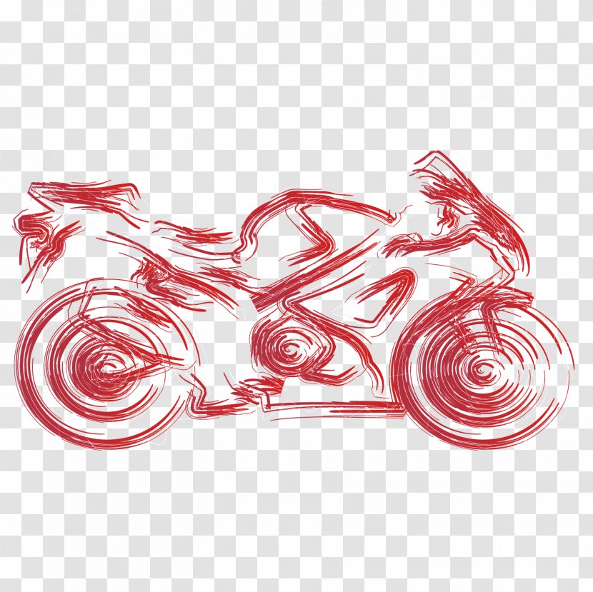 Car Kawasaki Motorcycles Vehicle Driver's License - Spiral - Vector Flow Bright Color Motorcycle Flattened Transparent PNG