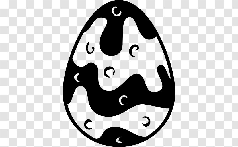 Easter Egg - Line Art - Chocolate Transparent PNG