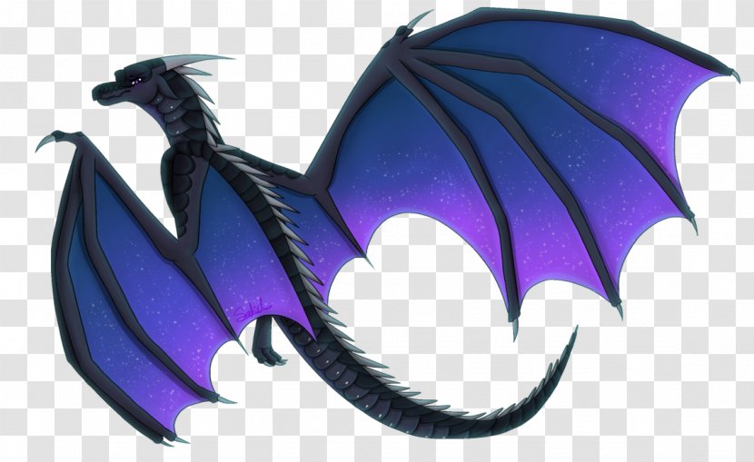 Wings Of Fire Sahel The Dark Secret Dragon Fan Art - Watercolor Transparent PNG