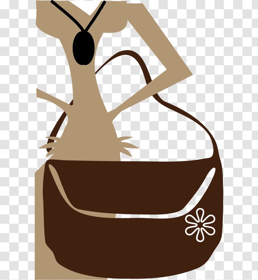 Silhouette Woman Euclidean Vector Illustration - Female - Women Bag Material Transparent PNG