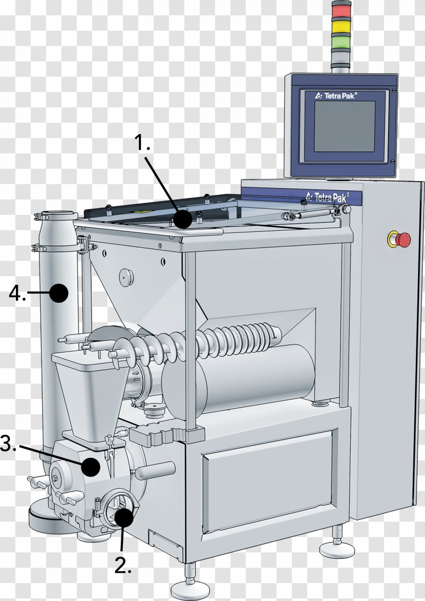 Machine Ice Cream Milk Tetra Pak - Pasteurisation Transparent PNG