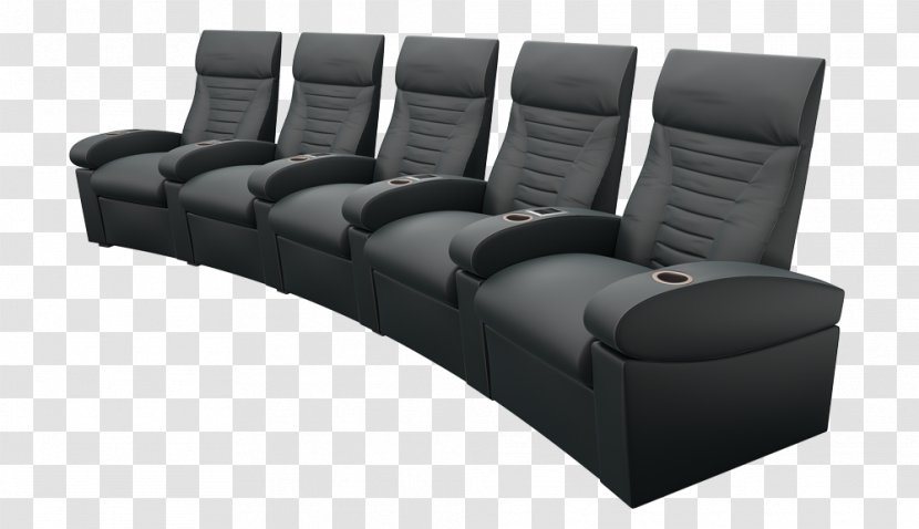 Visualization Reality Couch Chair - Cinema Seat Transparent PNG