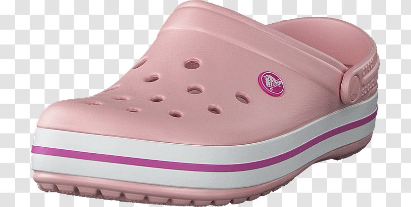 Clog Shoe - Pink - Pearls Transparent PNG