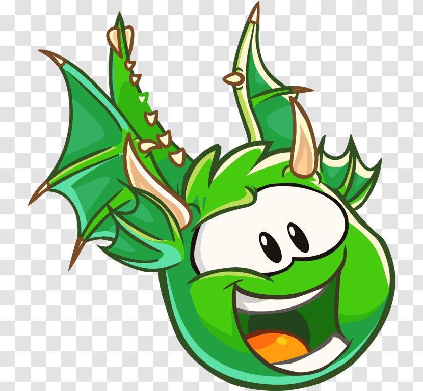 Club Penguin Island Olaf Dragon Wiki - Monster - Green Images Transparent PNG