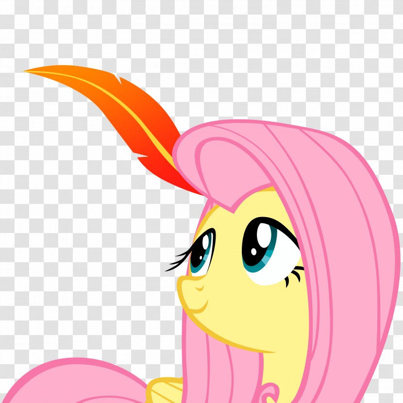 Fluttershy My Little Pony: Friendship Is Magic - Heart - Season 1 Rainbow DashFeathers Background Transparent PNG
