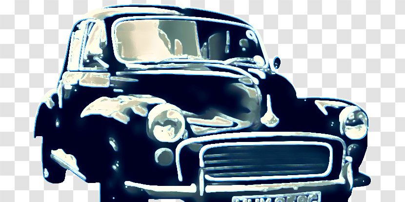 Classic Car Background - Electric Motor - City Sedan Transparent PNG