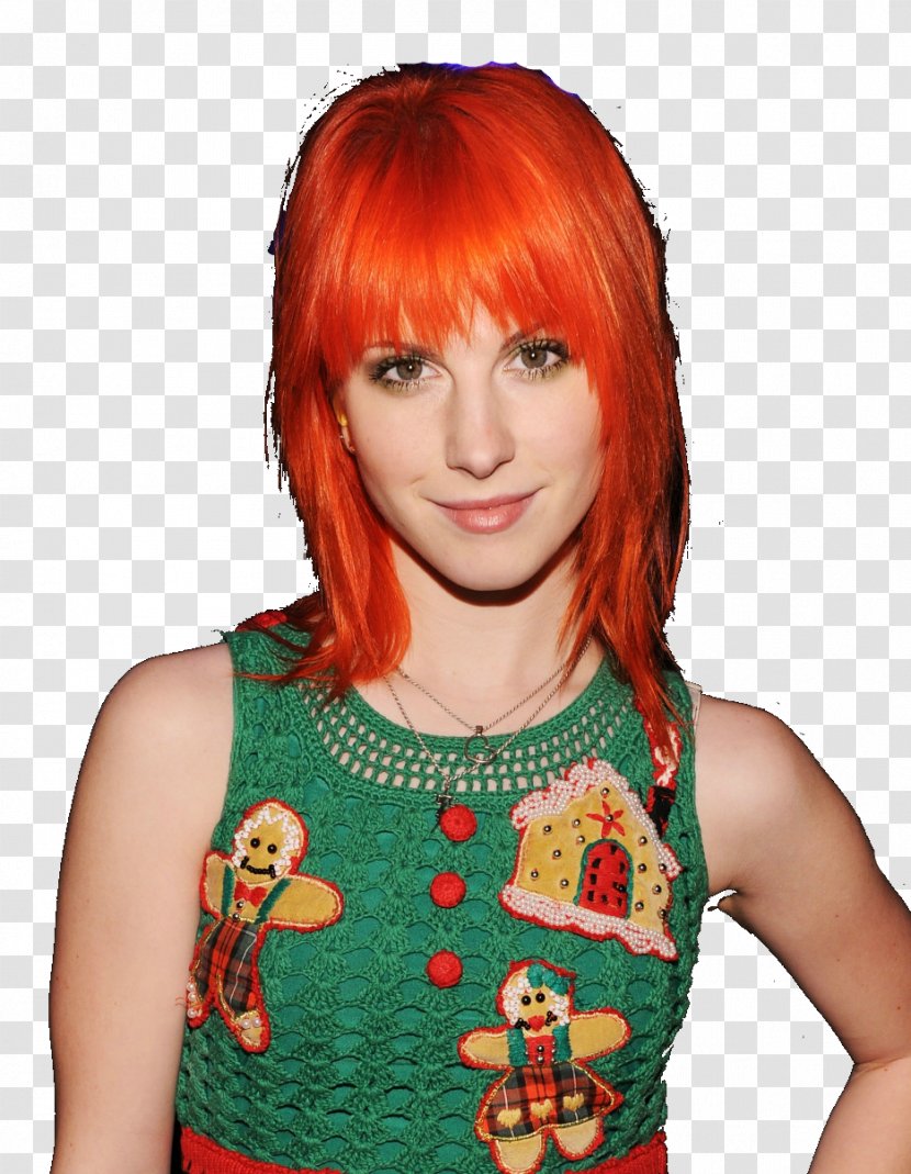 Hayley Williams Hairstyle Paramore Human Hair Color - Frame Transparent PNG