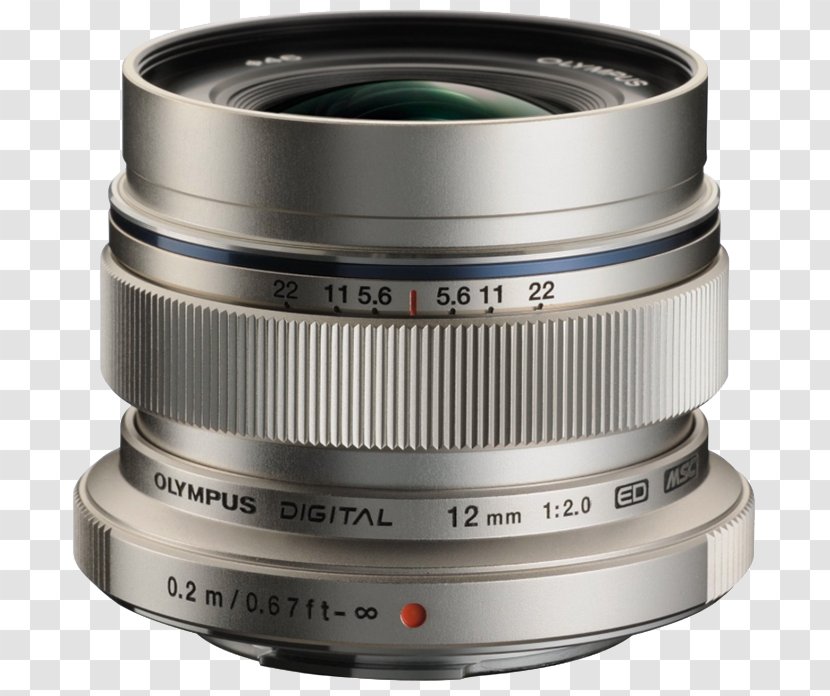 Olympus M.Zuiko 12mm F/2.0 Micro Four Thirds System Camera Lens Wide-angle - Focal Length Transparent PNG