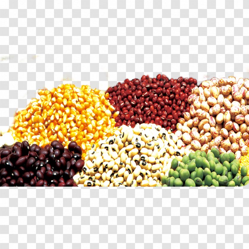 Adzuki Bean Vegetarian Cuisine Soybean Rice - Superfood - Barley Red Soy Beans Free Pictures Transparent PNG